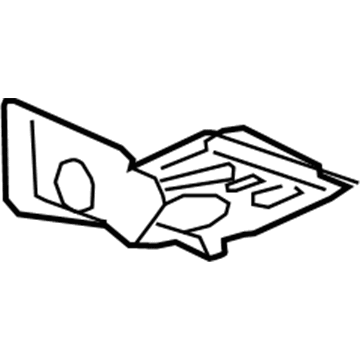 22989686 GM Extension Panel, Driver Side Illustration 1 of 1
