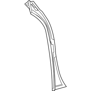 20853503 GM Filler Panel, Passenger Side Illustration 1 of 1