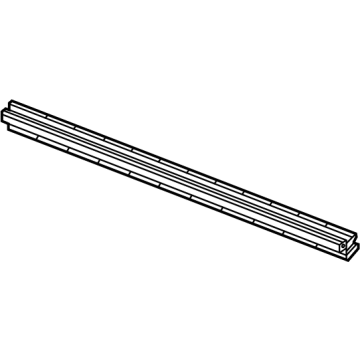GM 84798420 Sealing Strip, Front Door Window Channel 84798420 GM Sealing Strip, Front Door Window Channel Illustration 1 of 1