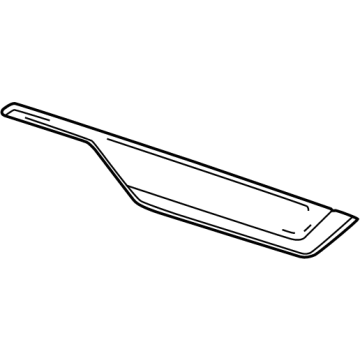 GM 26539368 Applique Assembly-Front Side Door Trim Panel *Sinter 26539368 GM Applique Assembly-Front Side Door Trim Panel *Sinter Illustration 1 of 1