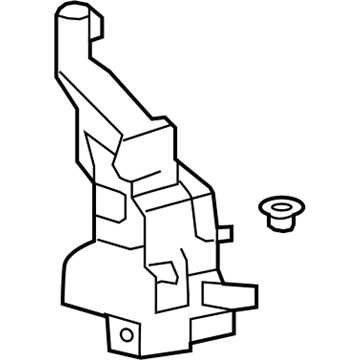 Cadillac Windshield Washer Fluid Reservoir - 25866755