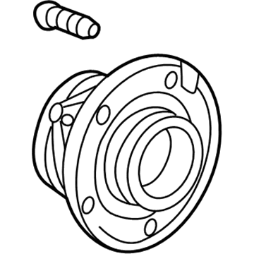 Chevy 13546785 Front Hub & Bearing