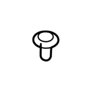 GM 15077442 Hood Bumper 15077442 GM Hood Bumper Illustration 1 of 1