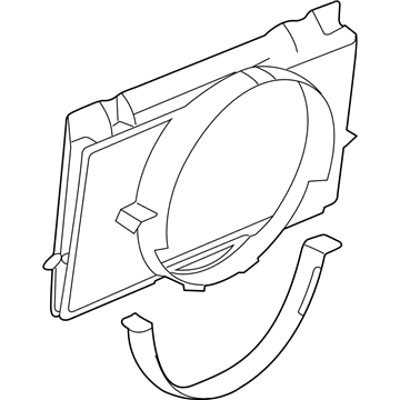 Hummer Fan Shroud - 15183154