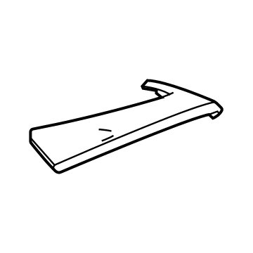 84384656 GM Cluster Pad, Titanium Illustration 1 of 1