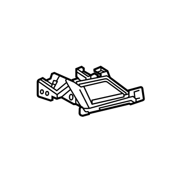 GM 84619591 Applique Panel, Silver, Driver Side 84619591 GM Applique Panel, Silver, Driver Side Illustration 1 of 1