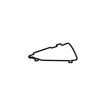 GM 84384666 Speaker Grille 84384666 GM Speaker Grille Illustration 1 of 1