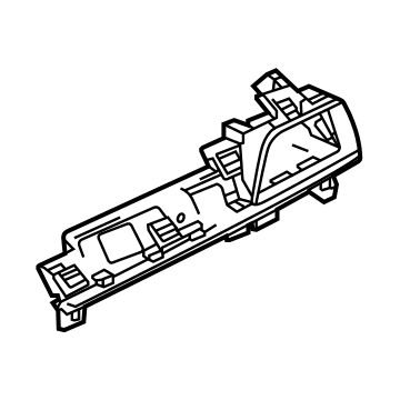 84849815 GM Applique Panel, Silver, Passenger Side Illustration 1 of 1