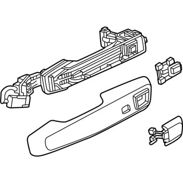 Buick Enclave Exterior Door Handle - 13563171