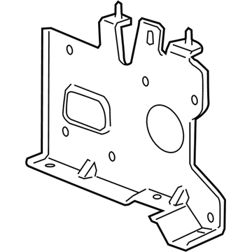 25851983 GM Mount Bracket Illustration 1 of 1