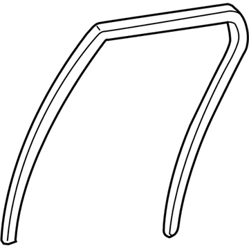 Pontiac Vibe Door Seal - 19184166