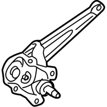 19184253 GM Window Regulator, Rear Passenger Side Illustration 1 of 1