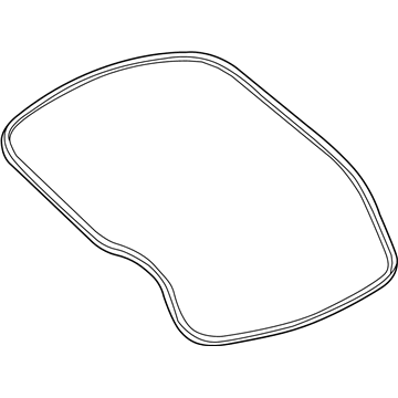 GM 39147374 Body Weatherstrip, Rear 39147374 GM Body Weatherstrip, Rear Illustration 1 of 1