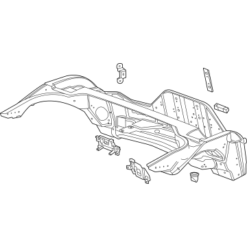 Chevy 85659776 Lower Frame