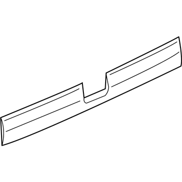 GM 88935294 Lower Molding, Rear 88935294 GM Lower Molding, Rear Illustration 1 of 1