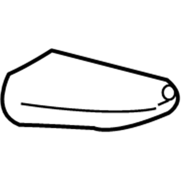 GM 15748209 Switch Bezel, Driver Side 15748209 GM Switch Bezel, Driver Side Illustration 1 of 1