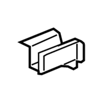 25703995 GM Rail Extension, Rear Passenger Side Illustration 1 of 1