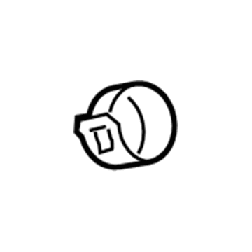 Cadillac 90572593 Reservoir Hose Clamp
