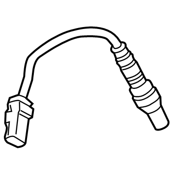 12648137 GM Oxygen Sensor Illustration 1 of 1