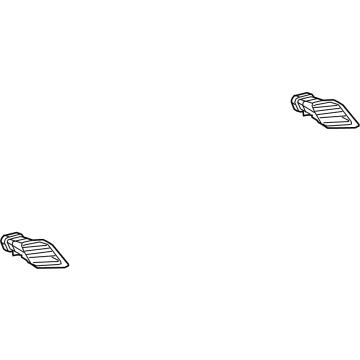 42570817 GM Air Vent Grille, Driver Side Illustration 1 of 1