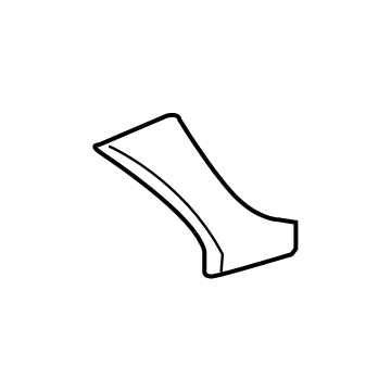 GM 42502440 Applique, Driver Side 42502440 GM Applique, Driver Side Illustration 1 of 1