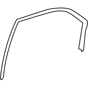Cadillac Escalade EXT Door Moldings - 25784519