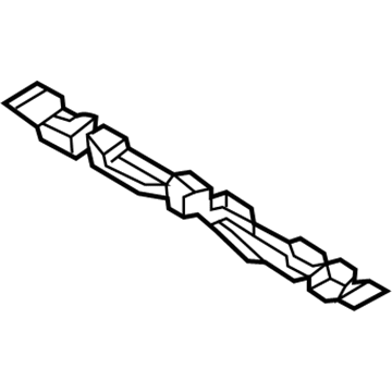 GM 19317665 Crossmember 19317665 GM Crossmember Illustration 1 of 1