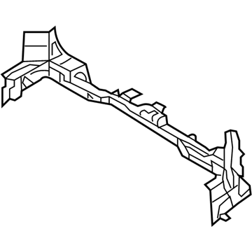 GM 19317741 Rear Body Panel 19317741 GM Rear Body Panel Illustration 1 of 1