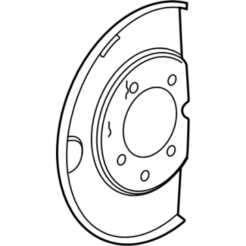 Chevy 84806533 Splash Shield