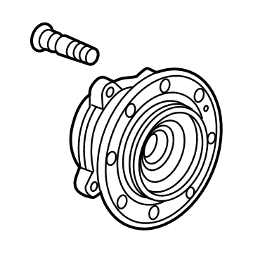 Chevy 13537338 Hub Assembly