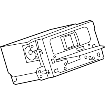 GM 23418967 Radio 23418967 GM Radio Illustration 1 of 1