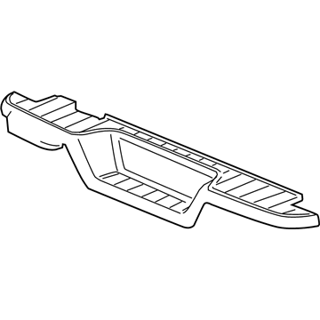 15794048 GM Step Pad, Rear Illustration 1 of 1