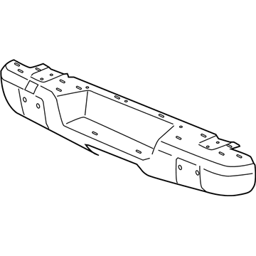 15850415 GM Bumper Illustration 1 of 1