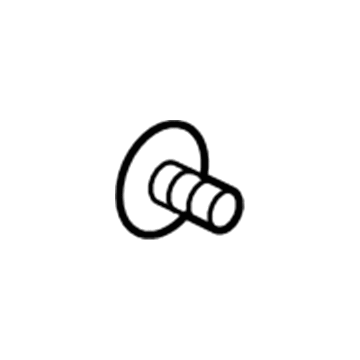 GM 11548381 Front Bracket Retainer, Rear Inner 11548381 GM Front Bracket Retainer, Rear Inner Illustration 1 of 1