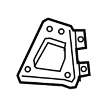 GM 23264555 Front Bracket, Inner Passenger Side 23264555 GM Front Bracket, Inner Passenger Side Illustration 1 of 1