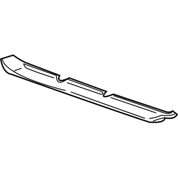 GM 15768714 Scuff Plate, Rear 15768714 GM Scuff Plate, Rear Illustration 1 of 1