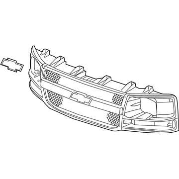 Chevy Grille - 22816424
