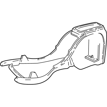 Chevy 15017068 Console Body