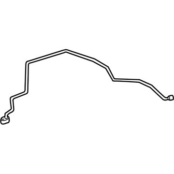 GM 19244814 A/C Tube 19244814 GM A/C Tube Illustration 1 of 1