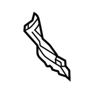 GM 23213323 Tail Lamp Pocket, Driver Side 23213323 GM Tail Lamp Pocket, Driver Side Illustration 1 of 1