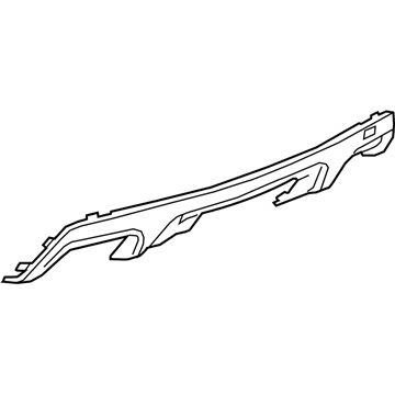 GM 84455722 Lower Panel, Rear 84455722 GM Lower Panel, Rear Illustration 1 of 1