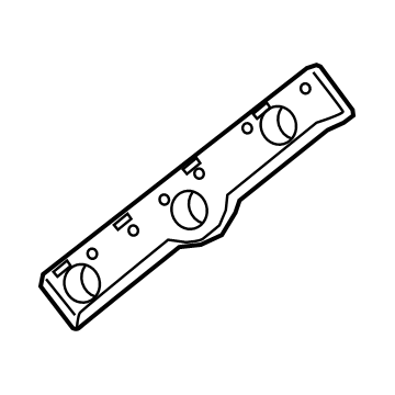GM 84616864 Guide Bracket, Rear Passenger Side 84616864 GM Guide Bracket, Rear Passenger Side Illustration 1 of 1