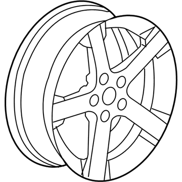 Chevy 22978079 Wheel, Alloy