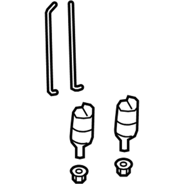 Chevy Windshield Washer Pump - 19167136