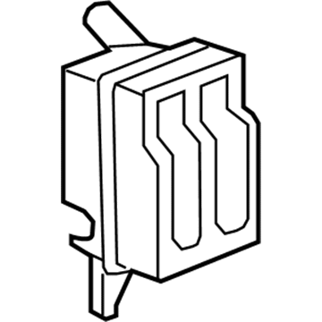 Chevy Windshield Washer Fluid Reservoir - 19256391