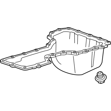 Chevy 12738464 Oil Pan