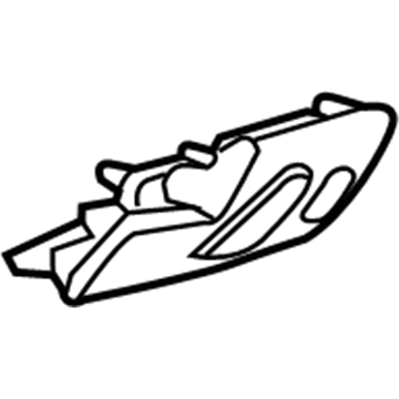 Chevy Impala Exterior Door Handle - 13521820
