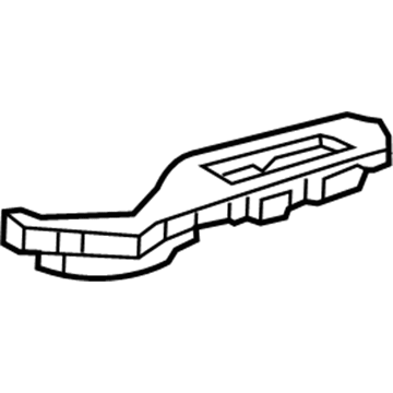 23276781 GM Switch Panel, Brown, Driver Side Illustration 1 of 1