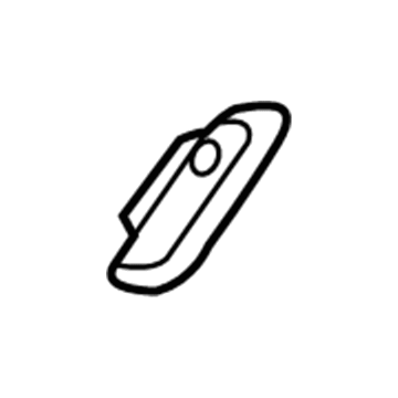 23366492 GM Bezel, Rear Driver Side Illustration 1 of 1
