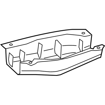 GM 22823592 Cover, Rear Driver Side 22823592 GM Cover, Rear Driver Side Illustration 1 of 1